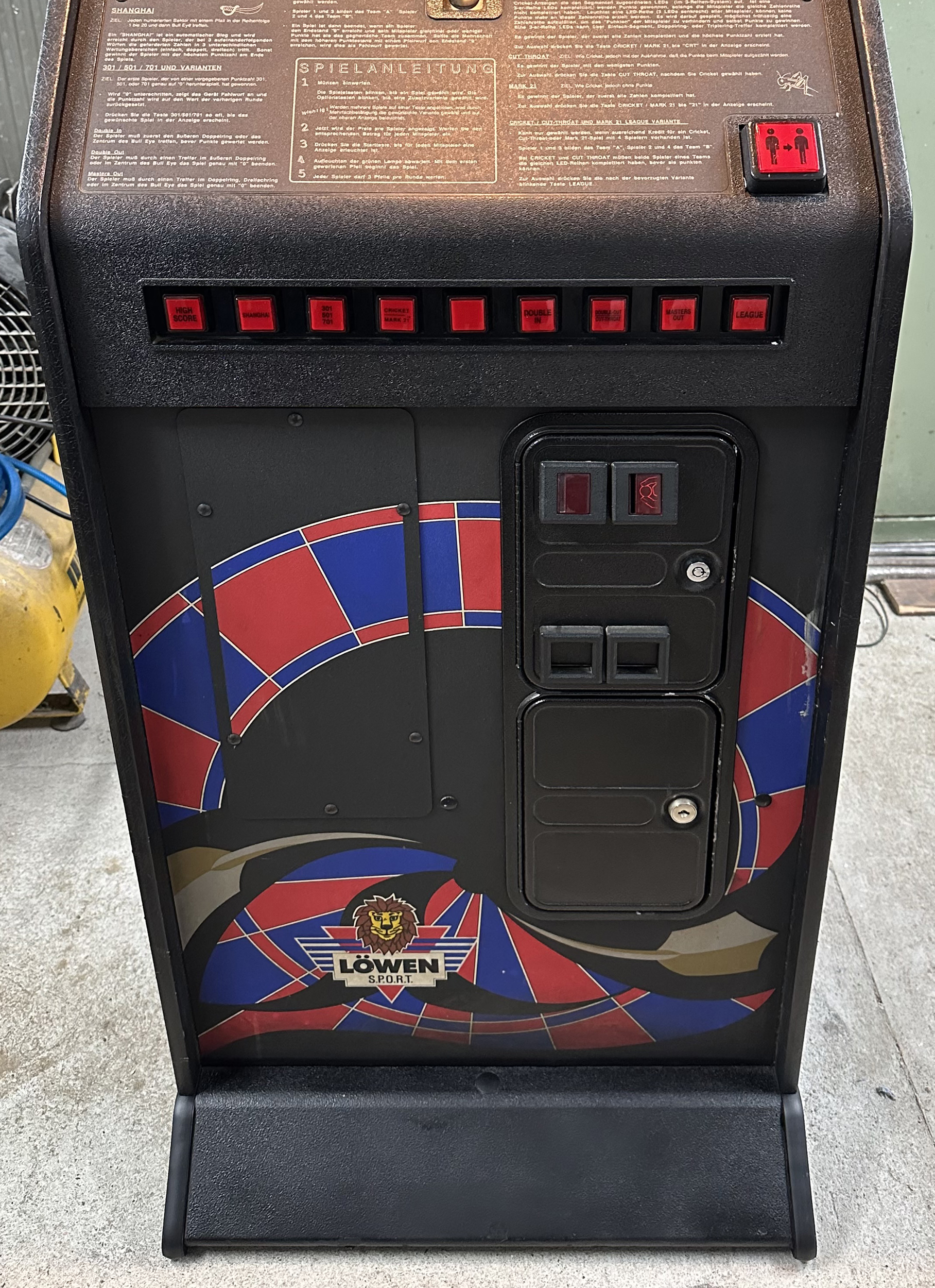 Löwen Dart SM94 Dartautomat, generalüberholt, top Zustand!